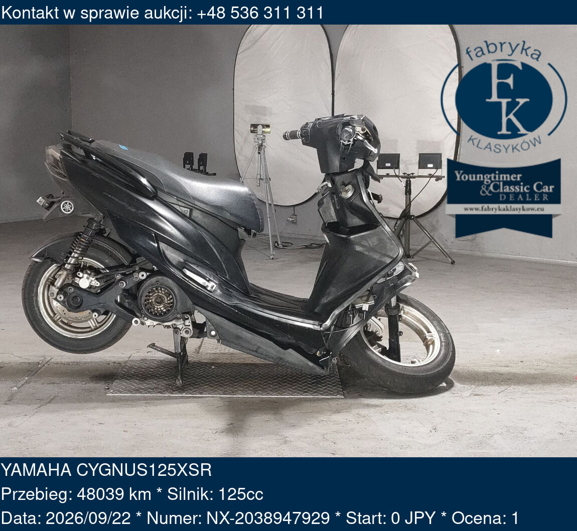 YAMAHA CYGNUS125XSR  - zdjęcie 2