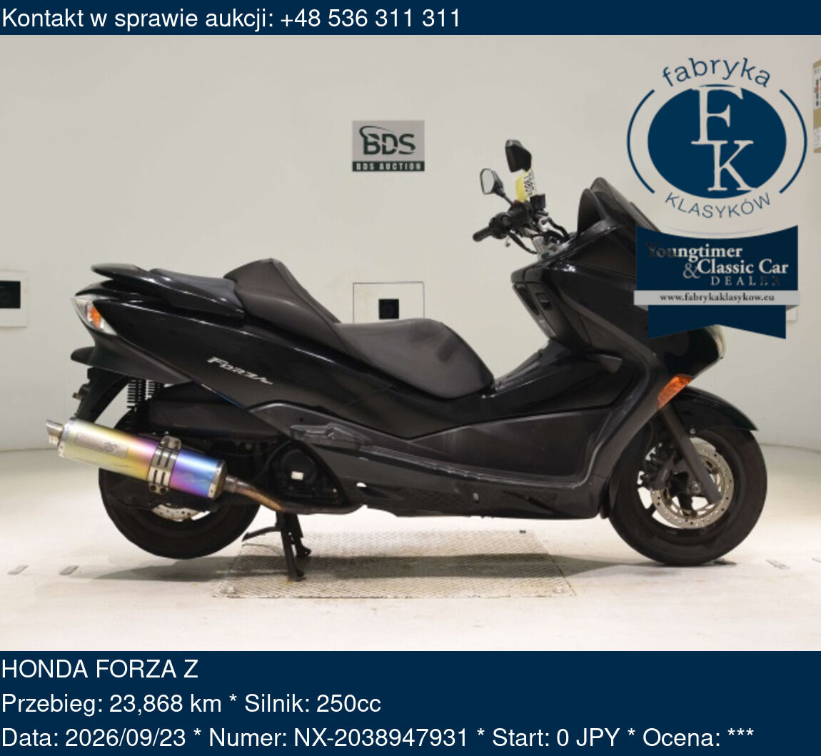 HONDA FORZA Z  - zdjęcie 2
