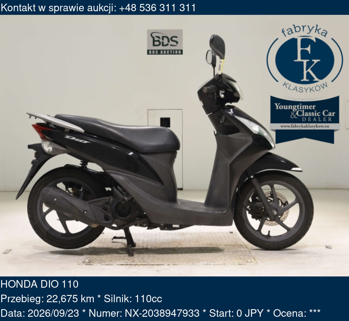 HONDA DIO 110  - zdjęcie 2