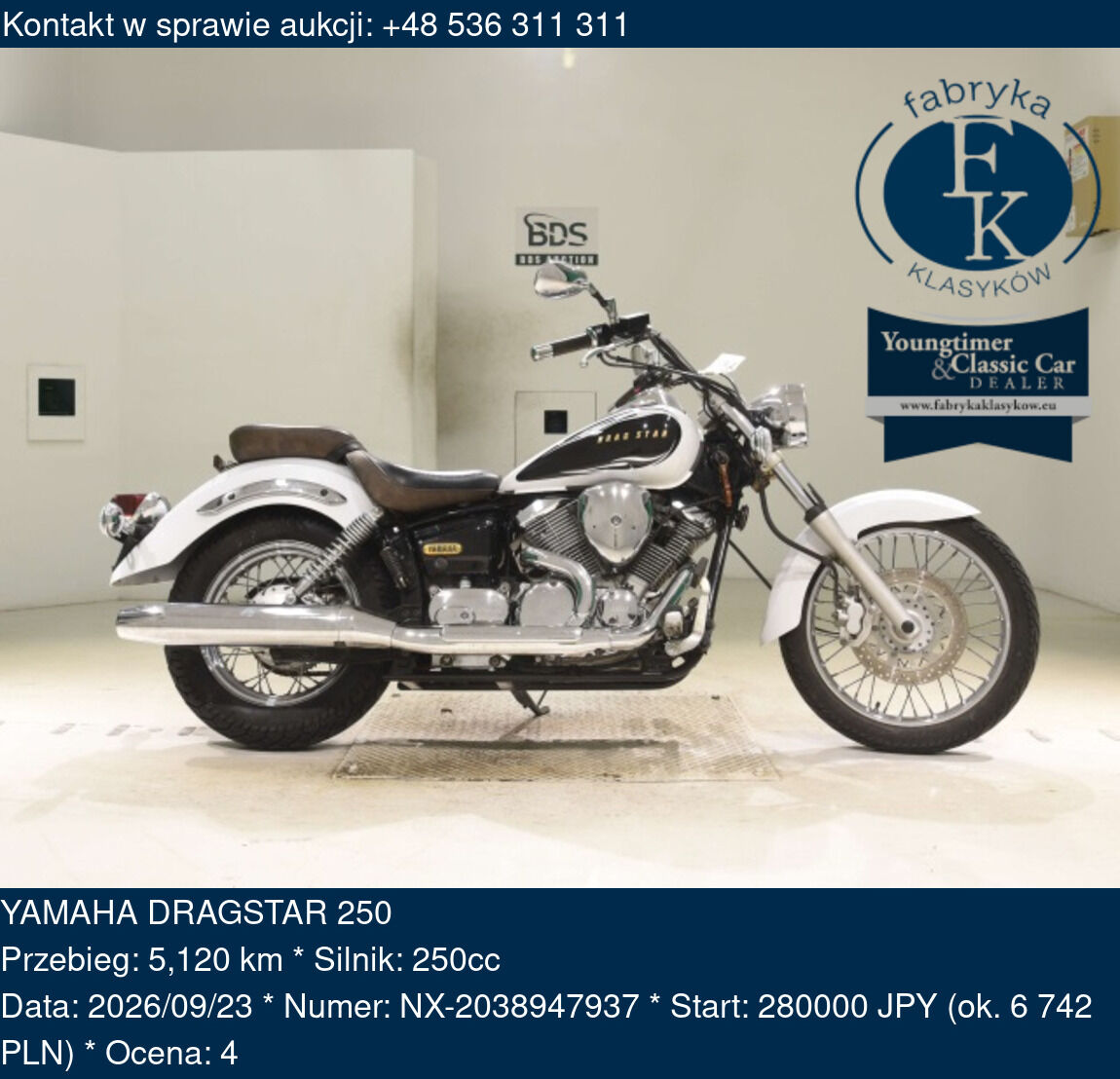 YAMAHA DRAGSTAR 250  - zdjęcie 2
