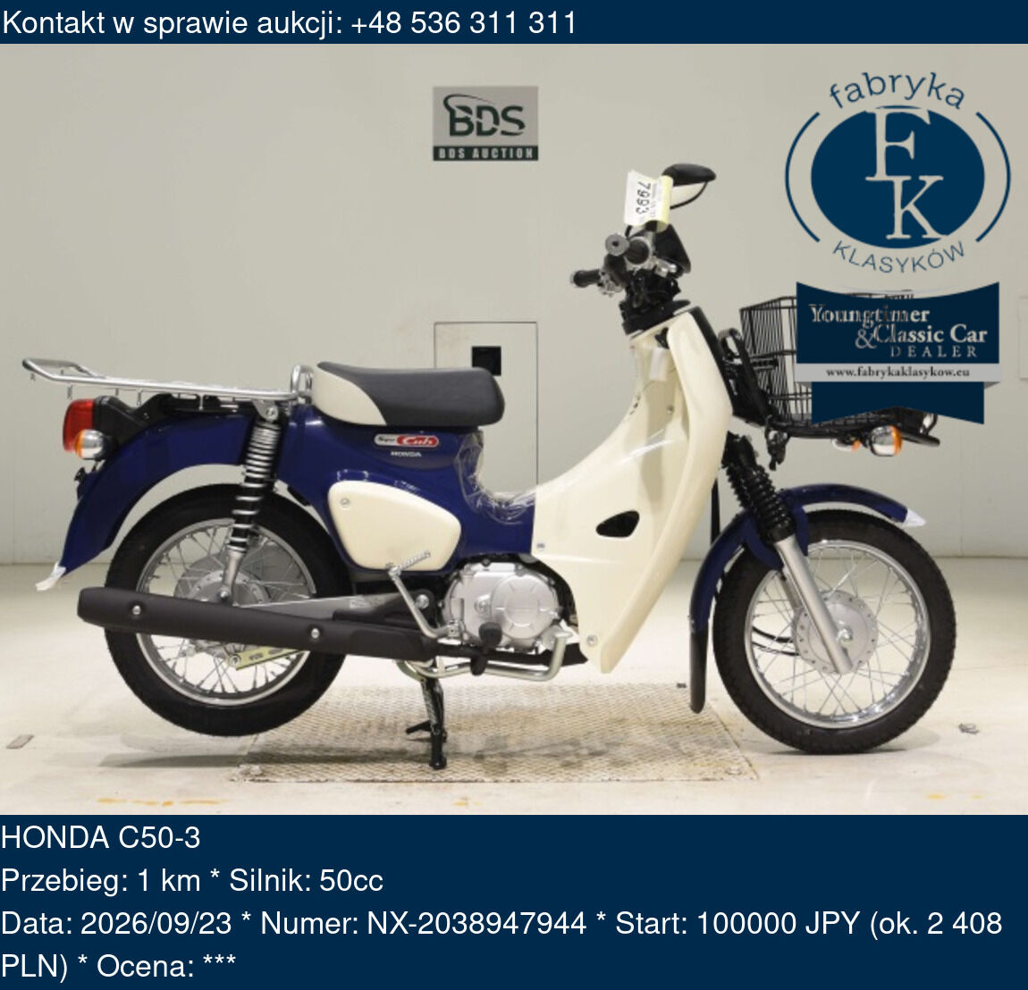 HONDA C50-3 - zdjęcie 2