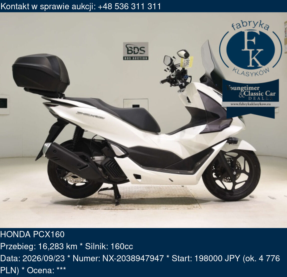 HONDA PCX160  - zdjęcie 2