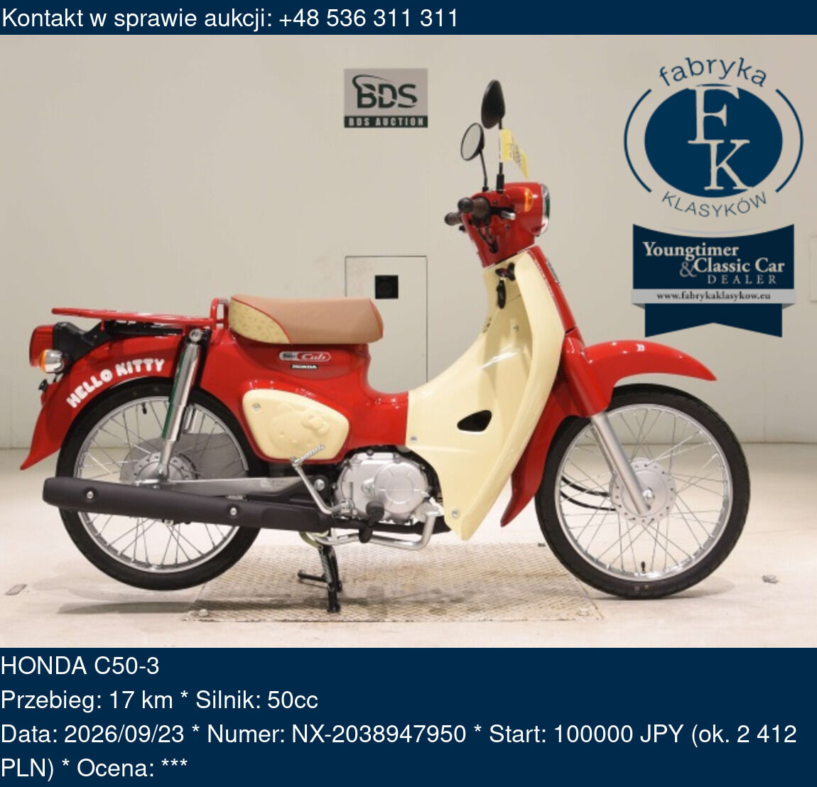 HONDA C50-3  - zdjęcie 2