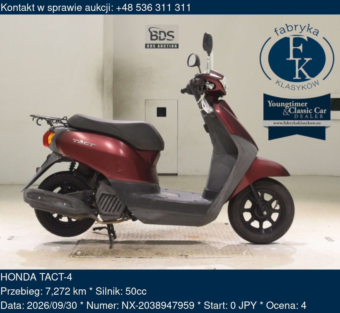 HONDA TACT-4  - zdjęcie 2