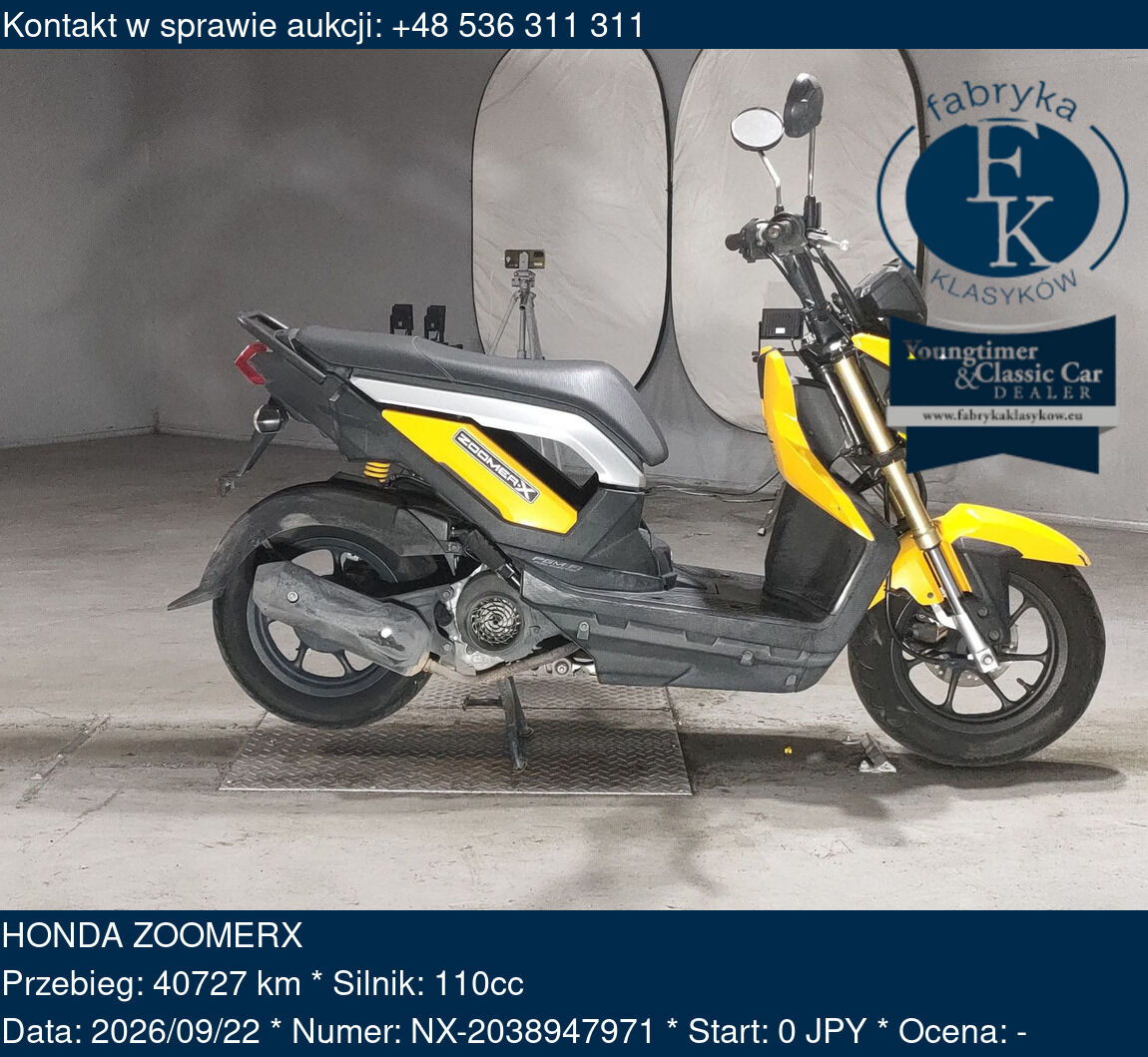 HONDA ZOOMERX  - zdjęcie 2