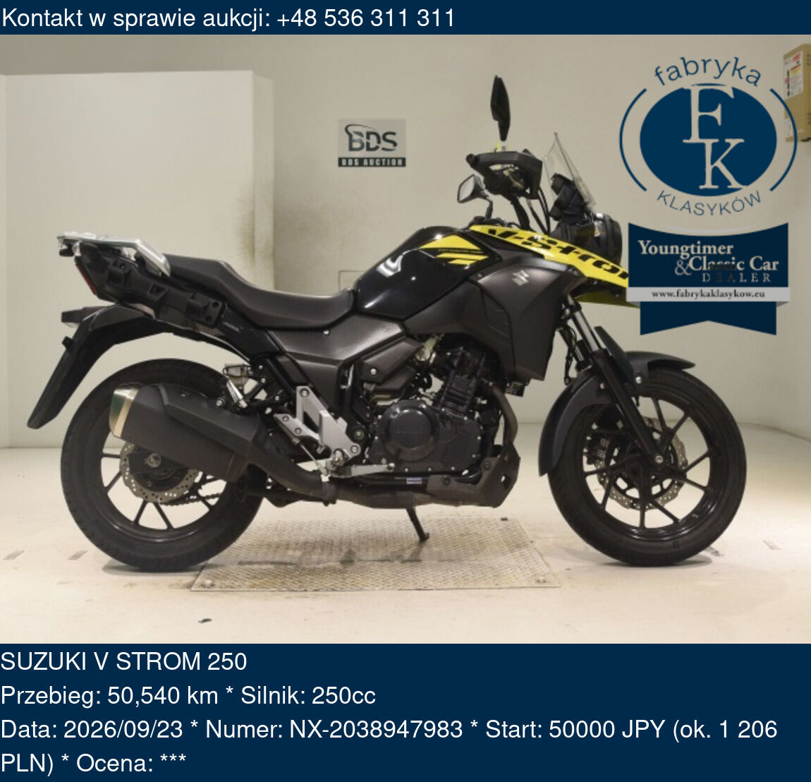 SUZUKI V STROM 250  - zdjęcie 2