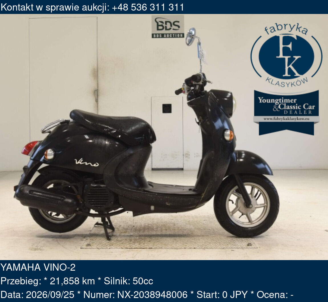 YAMAHA VINO-2  - zdjęcie 2