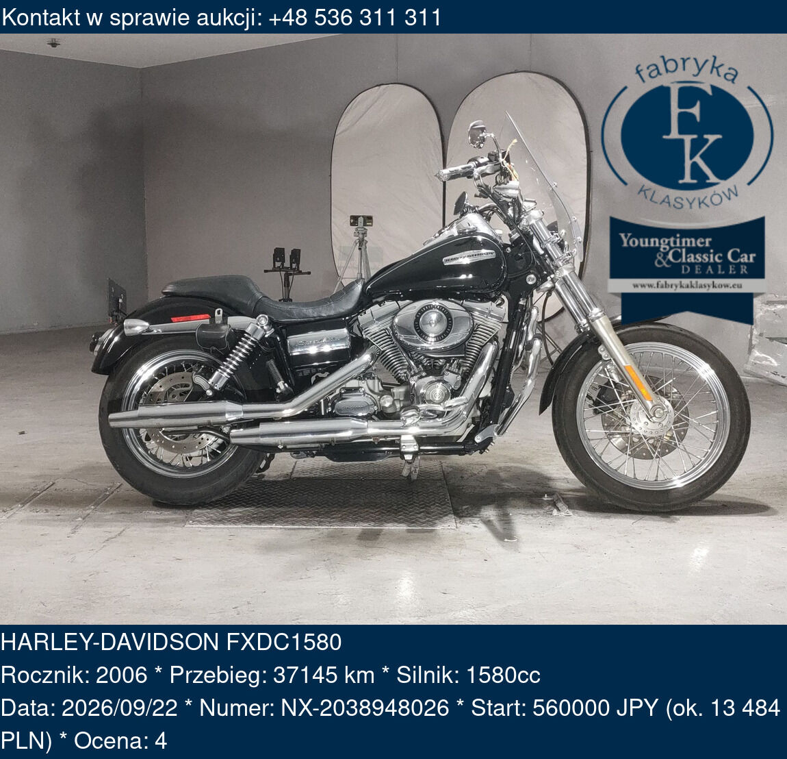 HARLEY-DAVIDSON FXDC1580 2006 - zdjęcie 2