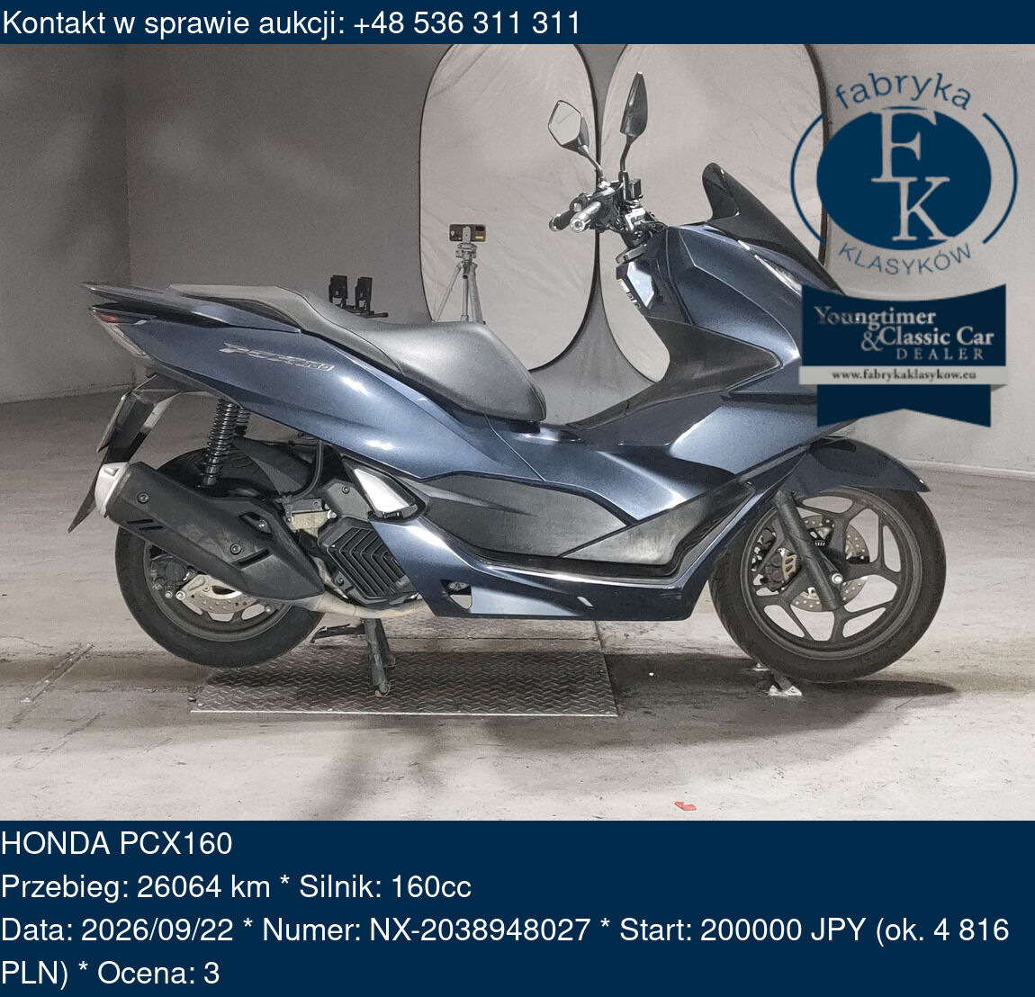 HONDA PCX160 - zdjęcie 2
