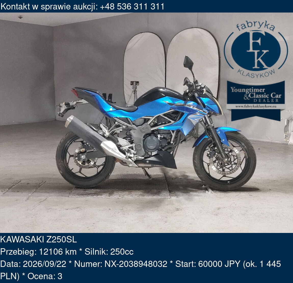 KAWASAKI Z250SL  - zdjęcie 2