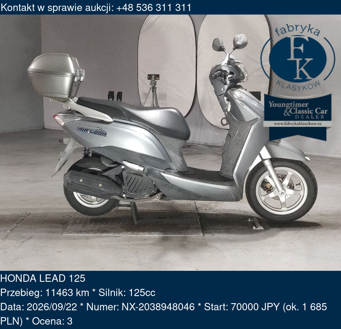 HONDA LEAD 125 - zdjęcie 2