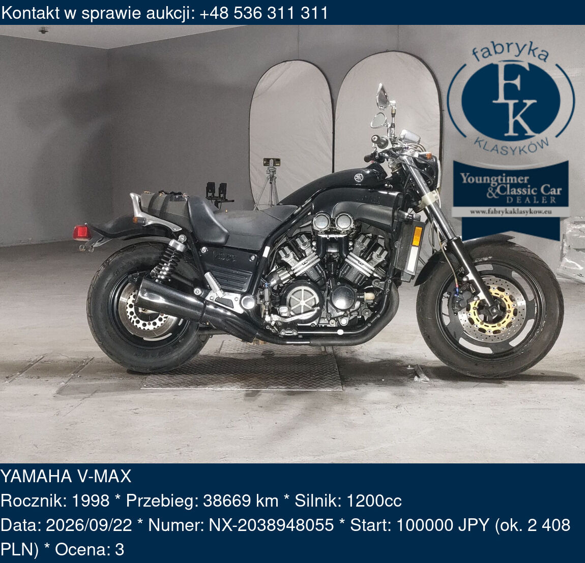 YAMAHA V-MAX 1998 - zdjęcie 2