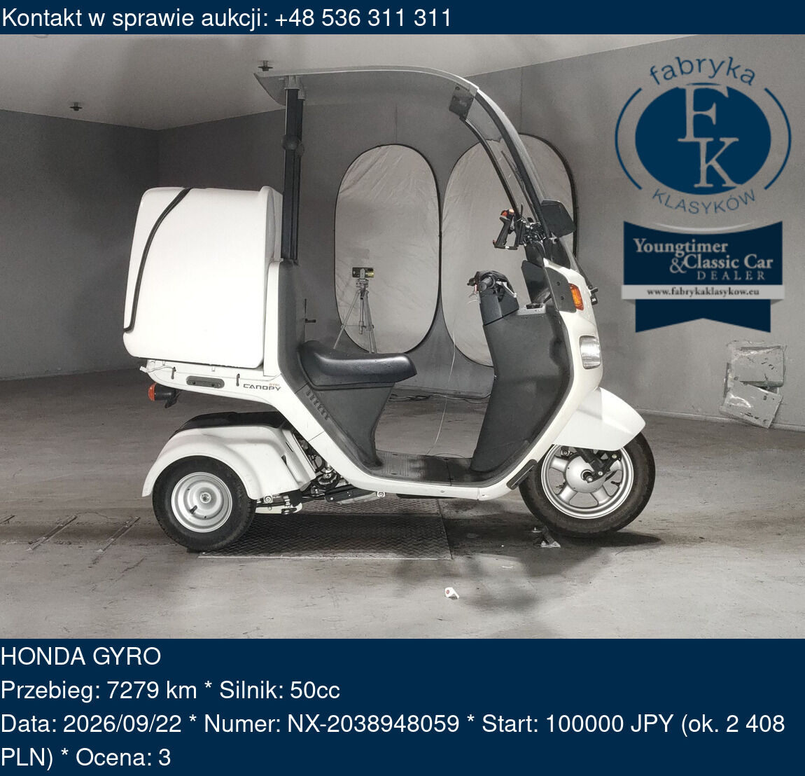 HONDA GYRO  - zdjęcie 2