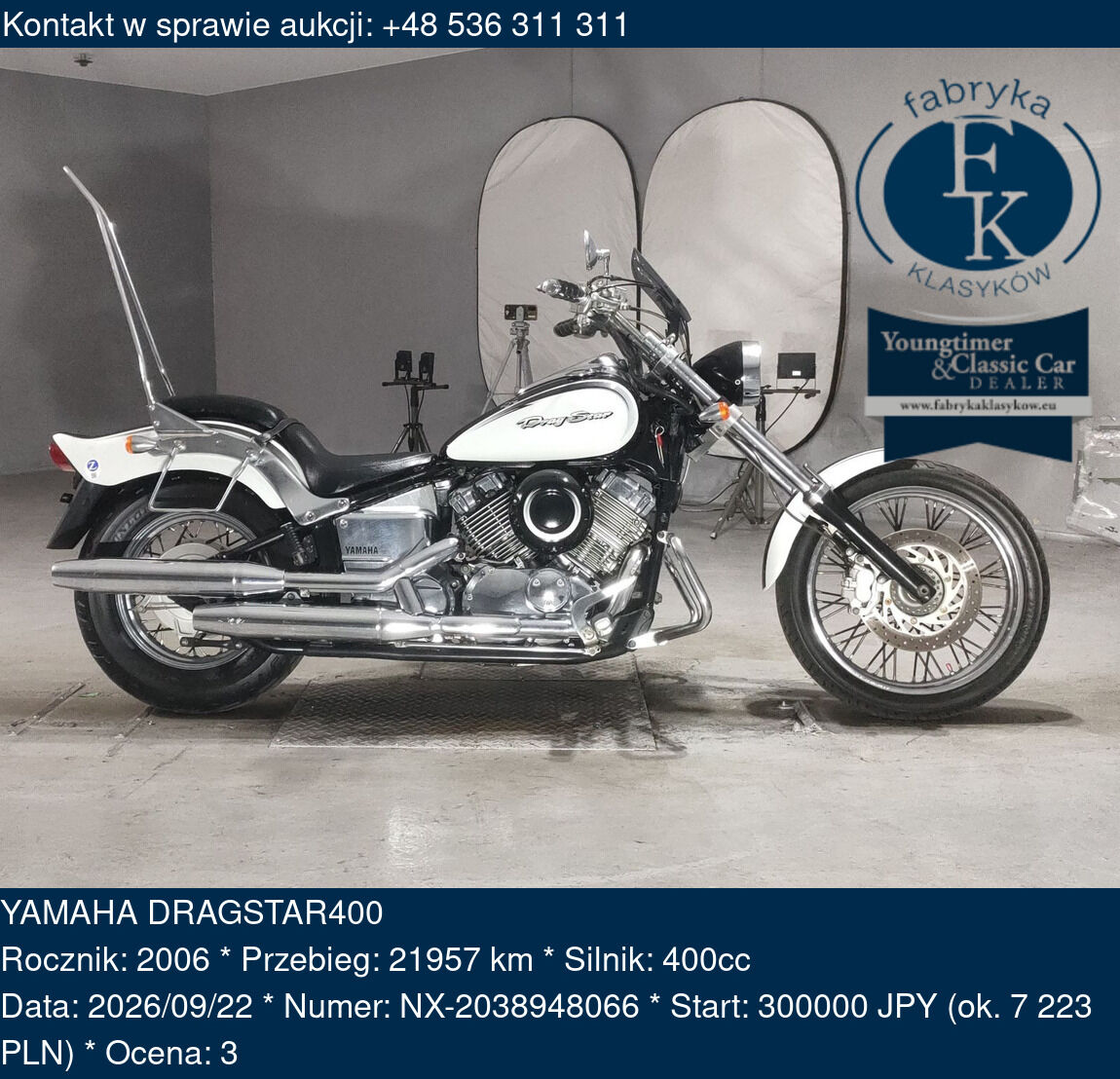 YAMAHA DRAGSTAR400 2006 - zdjęcie 2