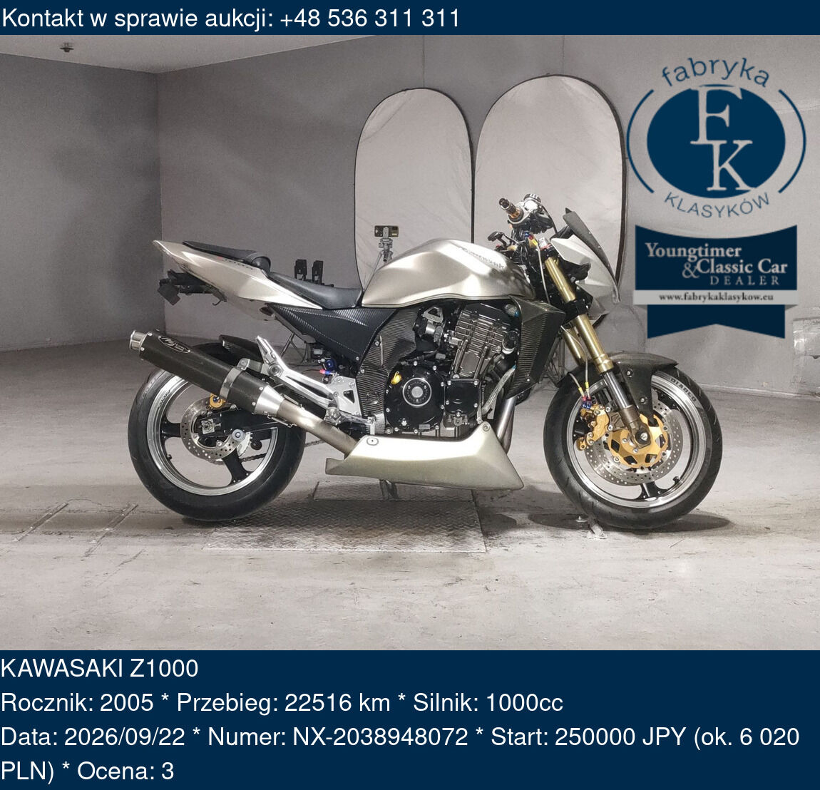 KAWASAKI Z1000 2005 - zdjęcie 2
