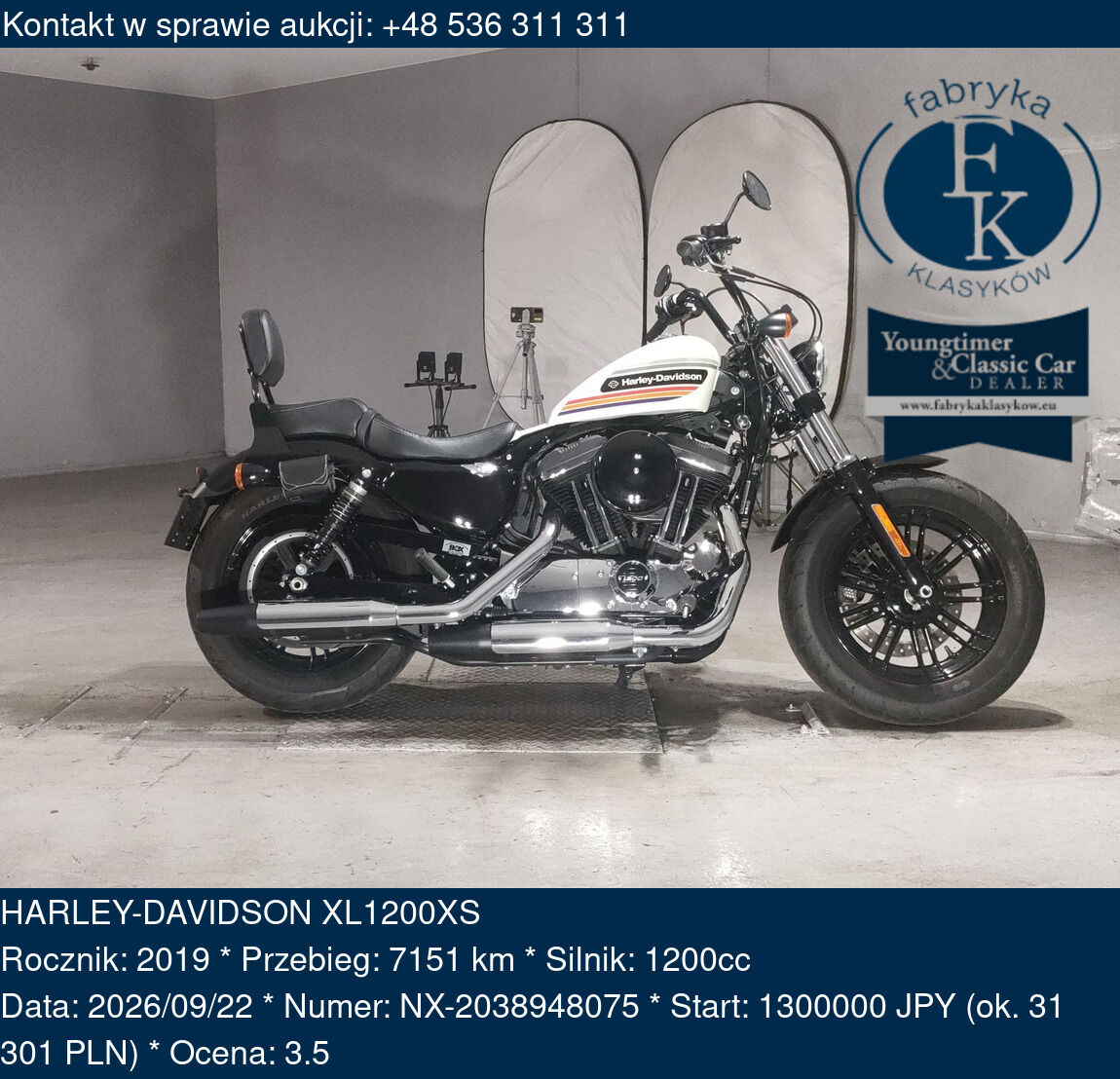 HARLEY-DAVIDSON XL1200XS 2019 - zdjęcie 2