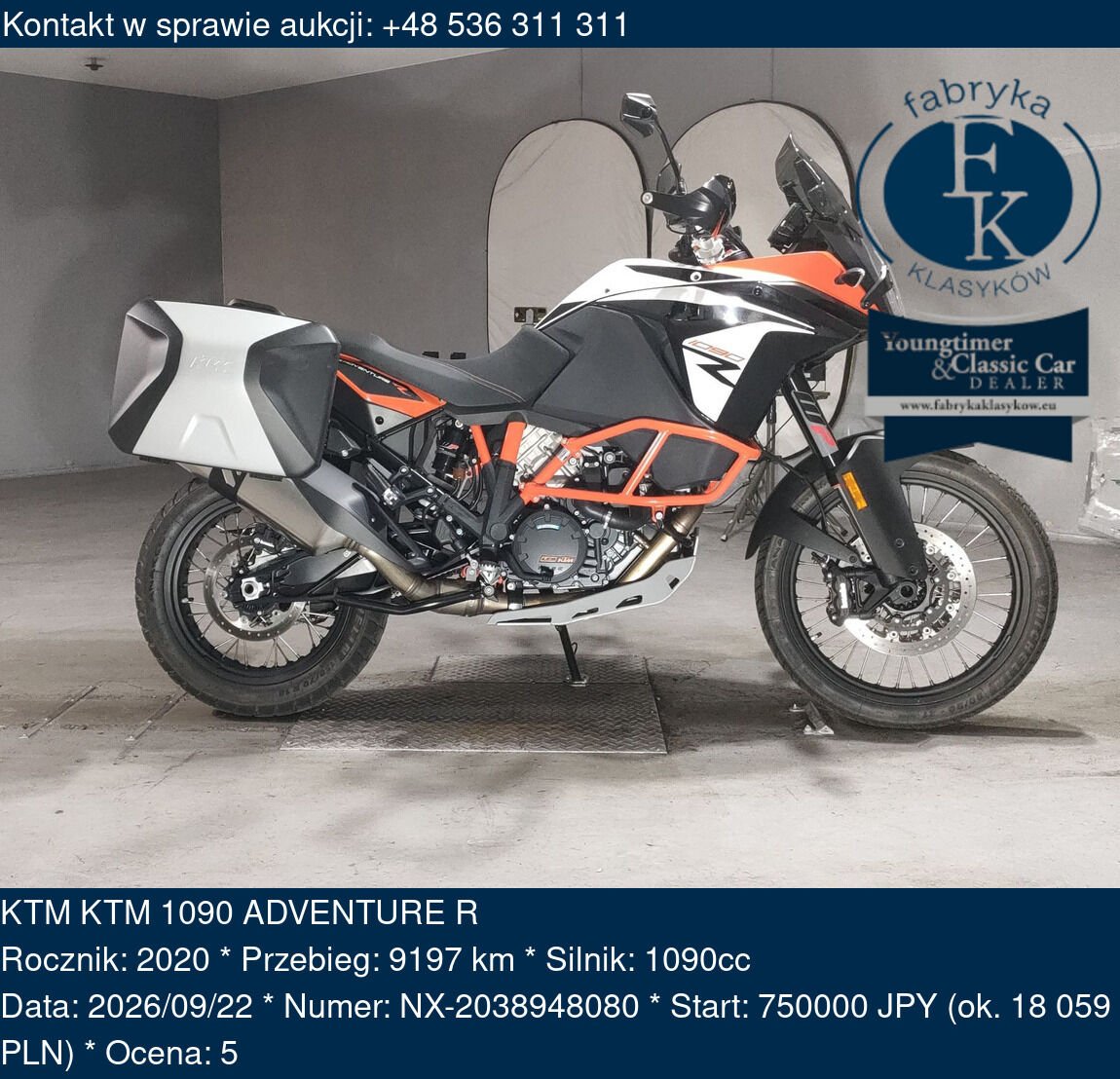 KTM KTM 1090 ADVENTURE R 2020 - zdjęcie 2