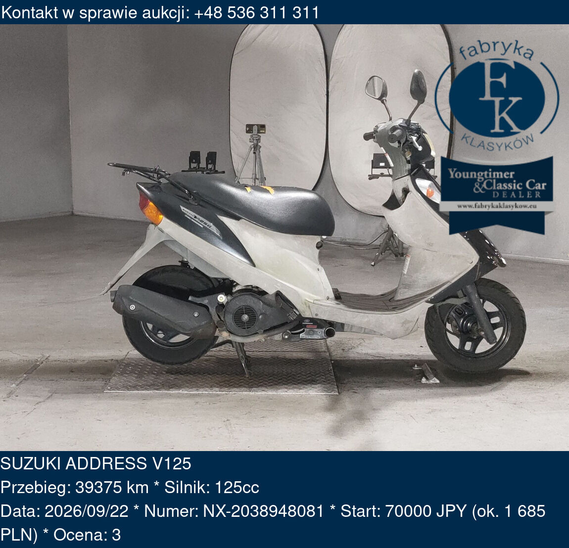 SUZUKI ADDRESS V125  - zdjęcie 2