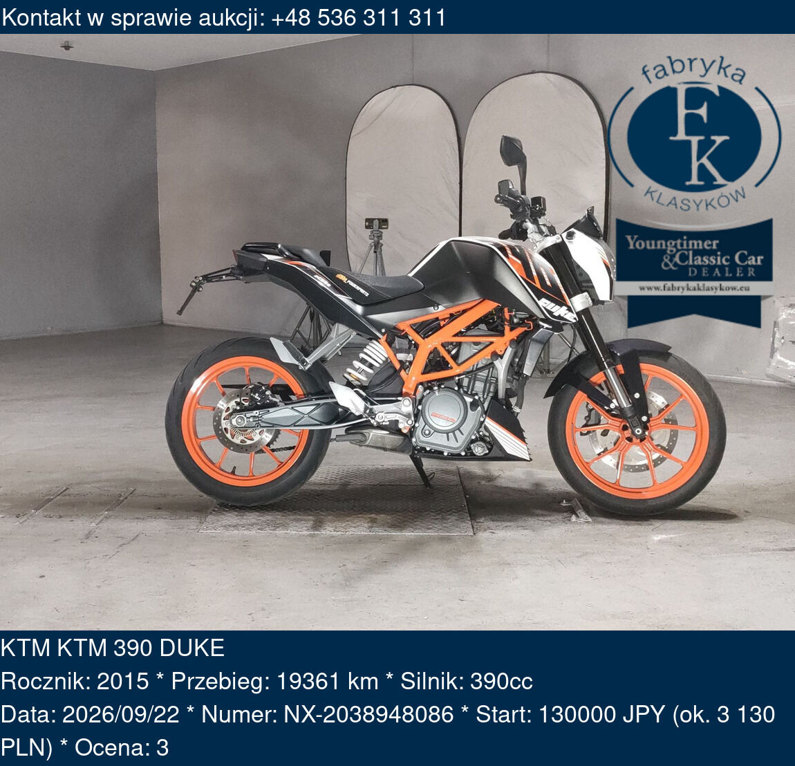 KTM KTM 390 DUKE 2015 - zdjęcie 2