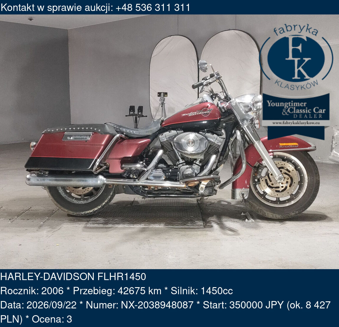 HARLEY-DAVIDSON FLHR1450 2006 - zdjęcie 2