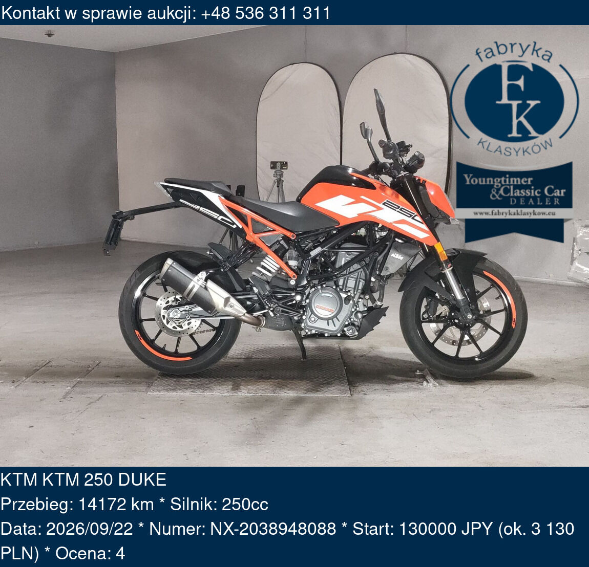 KTM KTM 250 DUKE  - zdjęcie 2