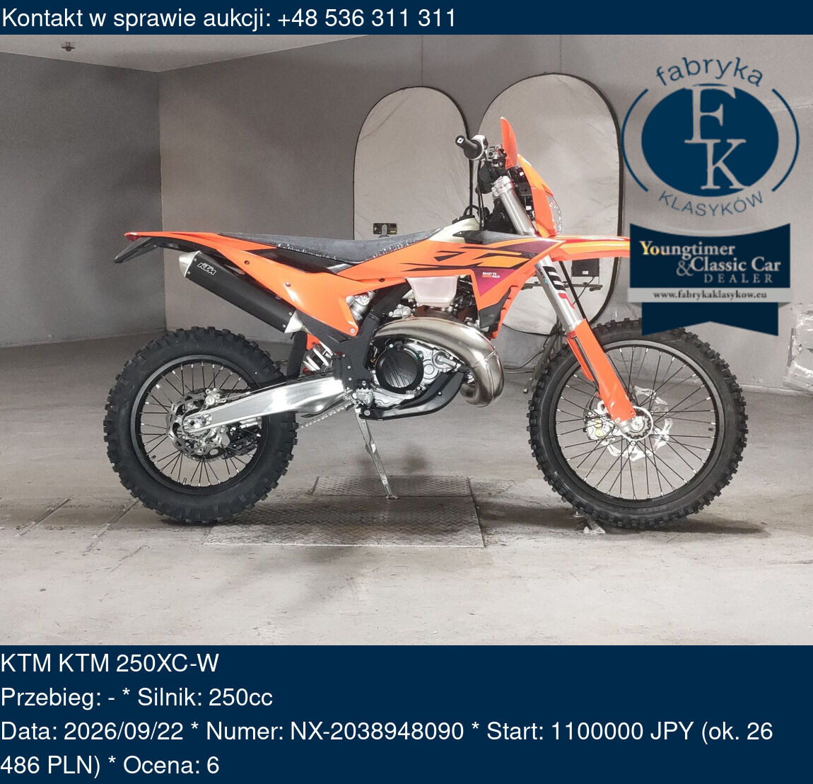 KTM KTM 250XC-W  - zdjęcie 2