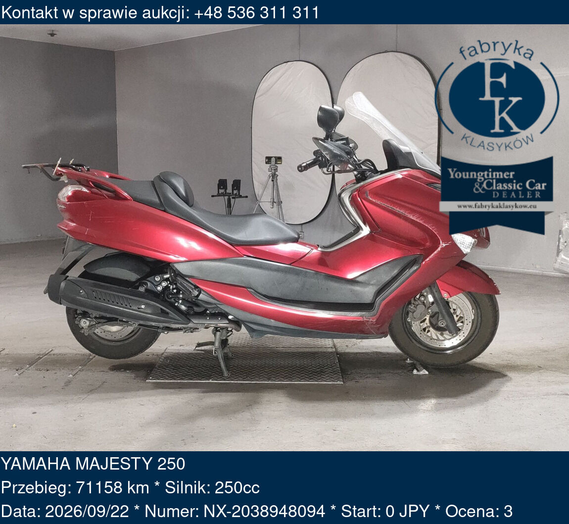 YAMAHA MAJESTY 250  - zdjęcie 2