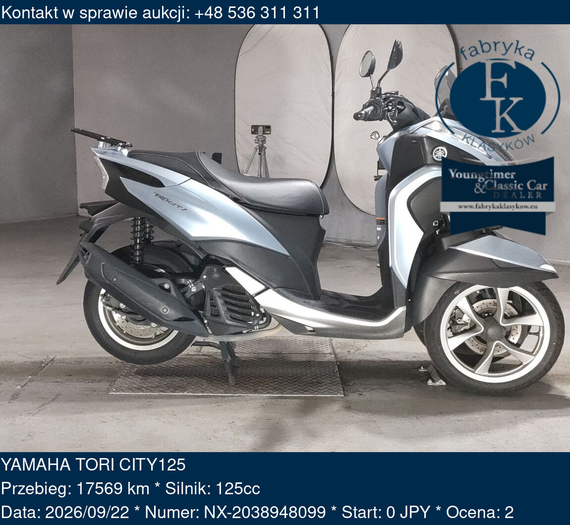 YAMAHA TORI CITY125  - zdjęcie 2
