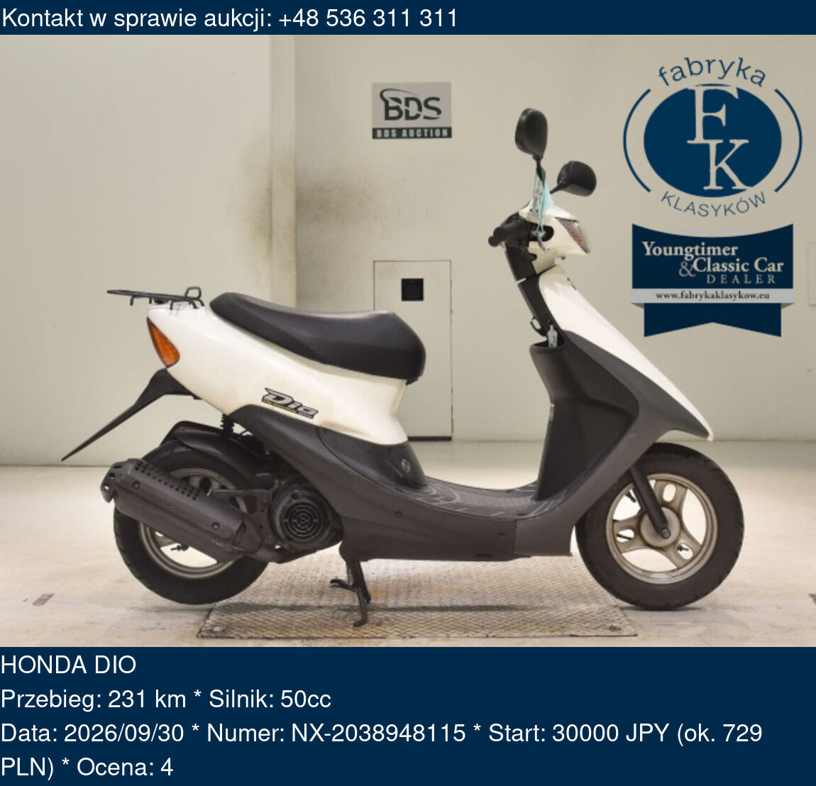 HONDA DIO  - zdjęcie 2