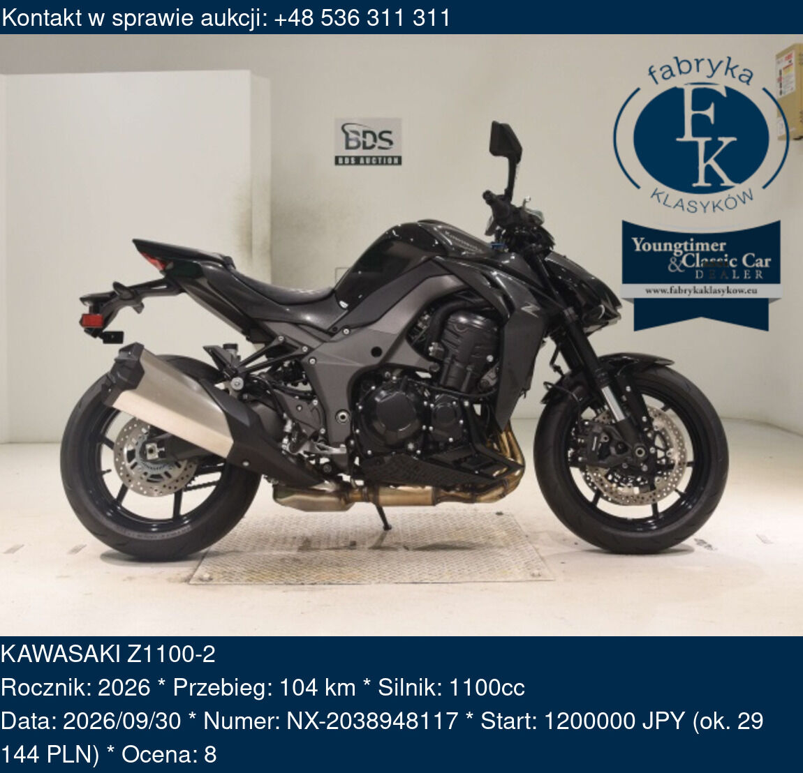 KAWASAKI Z1100-2 2026 - zdjęcie 2