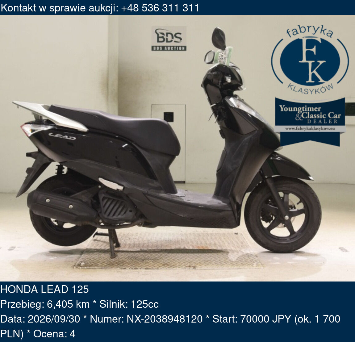 HONDA LEAD 125  - zdjęcie 2