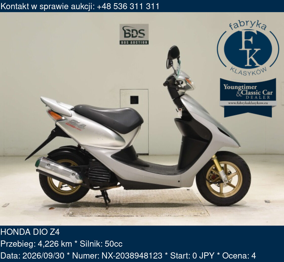HONDA DIO Z4  - zdjęcie 2