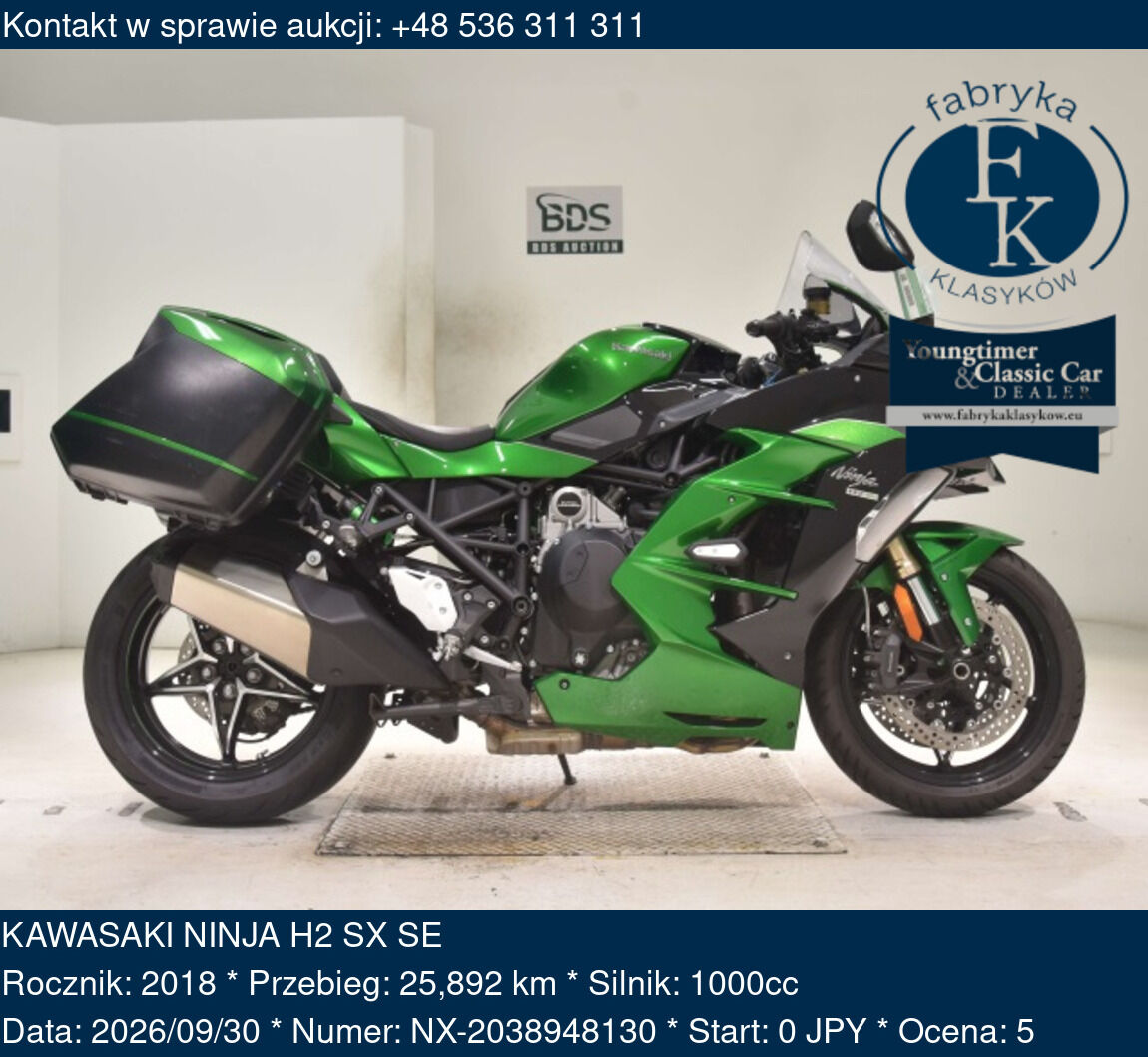 KAWASAKI NINJA H2 SX SE 2018 - zdjęcie 2