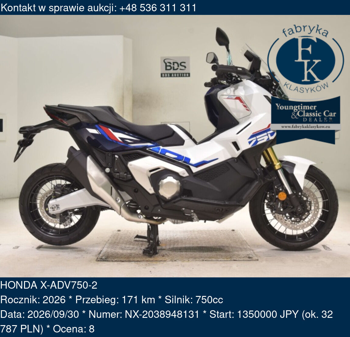 HONDA X-ADV750-2 2026 - zdjęcie 2