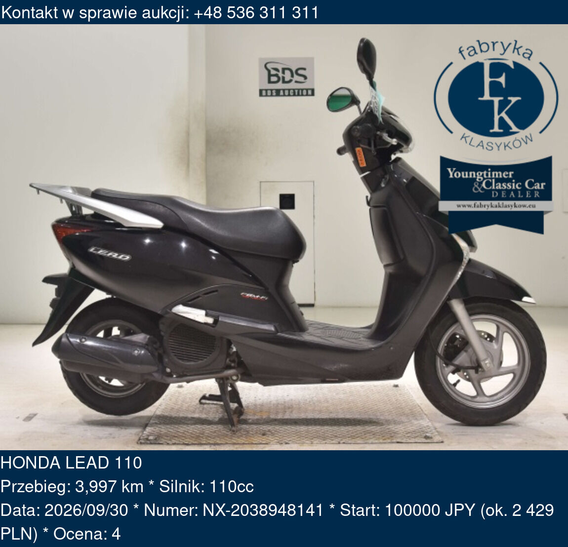 HONDA LEAD 110  - zdjęcie 2