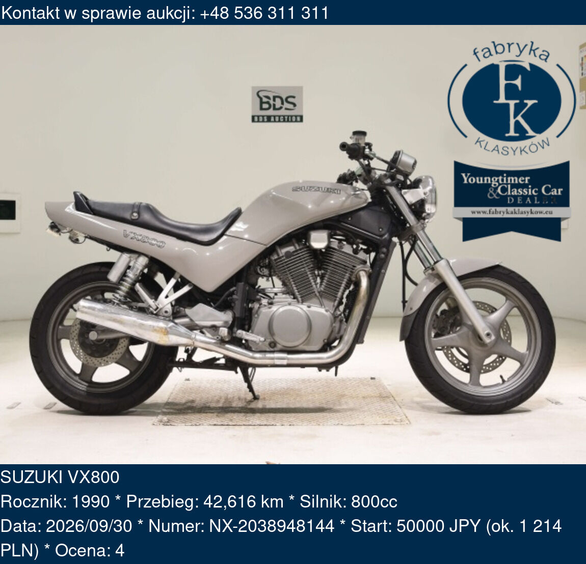 SUZUKI VX800 1990 - zdjęcie 2