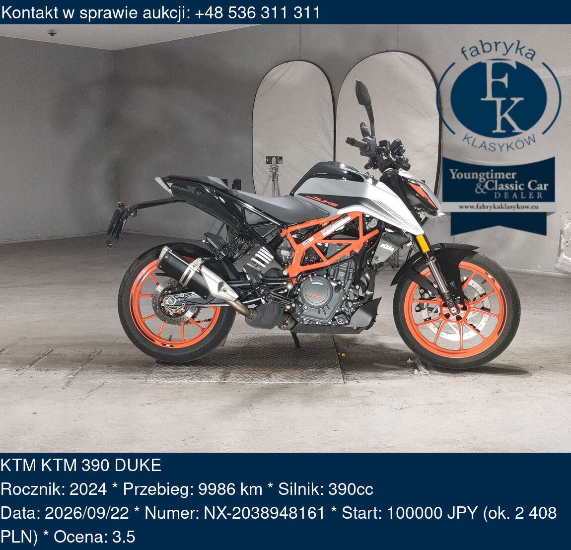 KTM KTM 390 DUKE 2024 - zdjęcie 2
