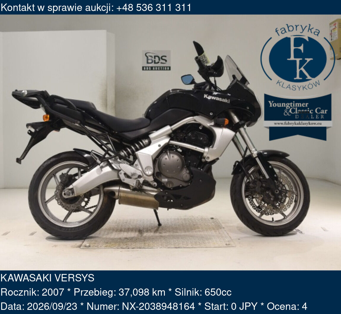 KAWASAKI VERSYS 2007 - zdjęcie 2