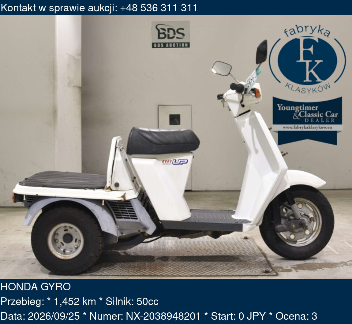 HONDA GYRO  - zdjęcie 2