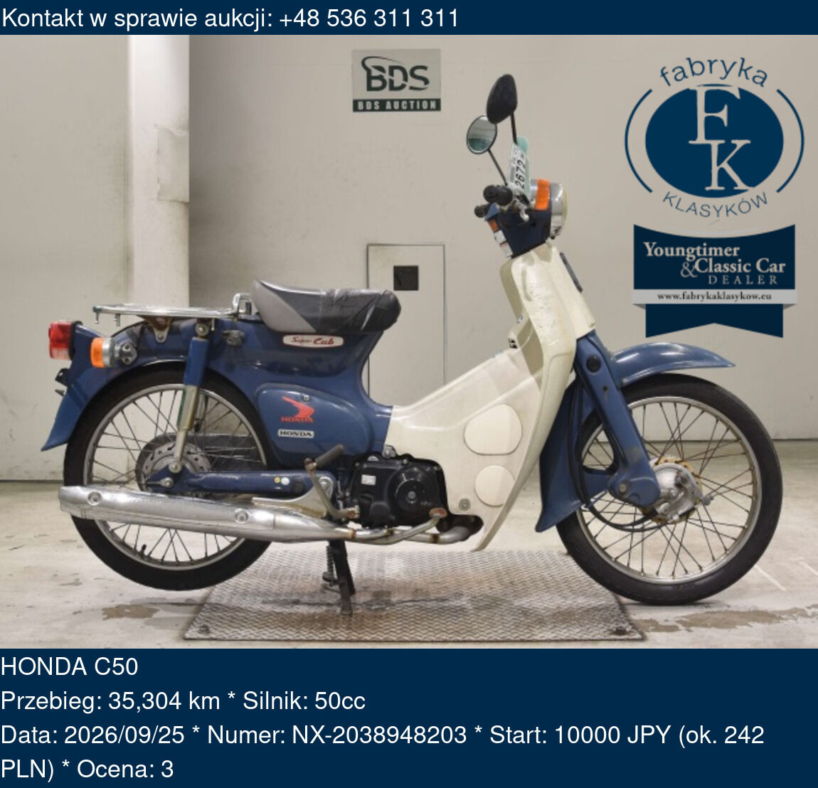 HONDA C50  - zdjęcie 2