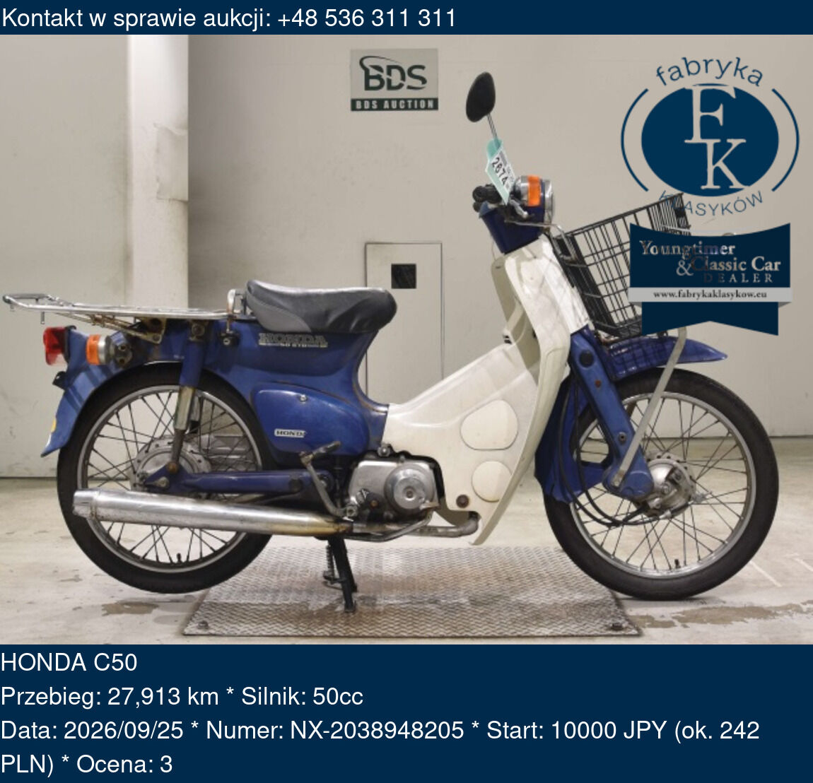 HONDA C50  - zdjęcie 2