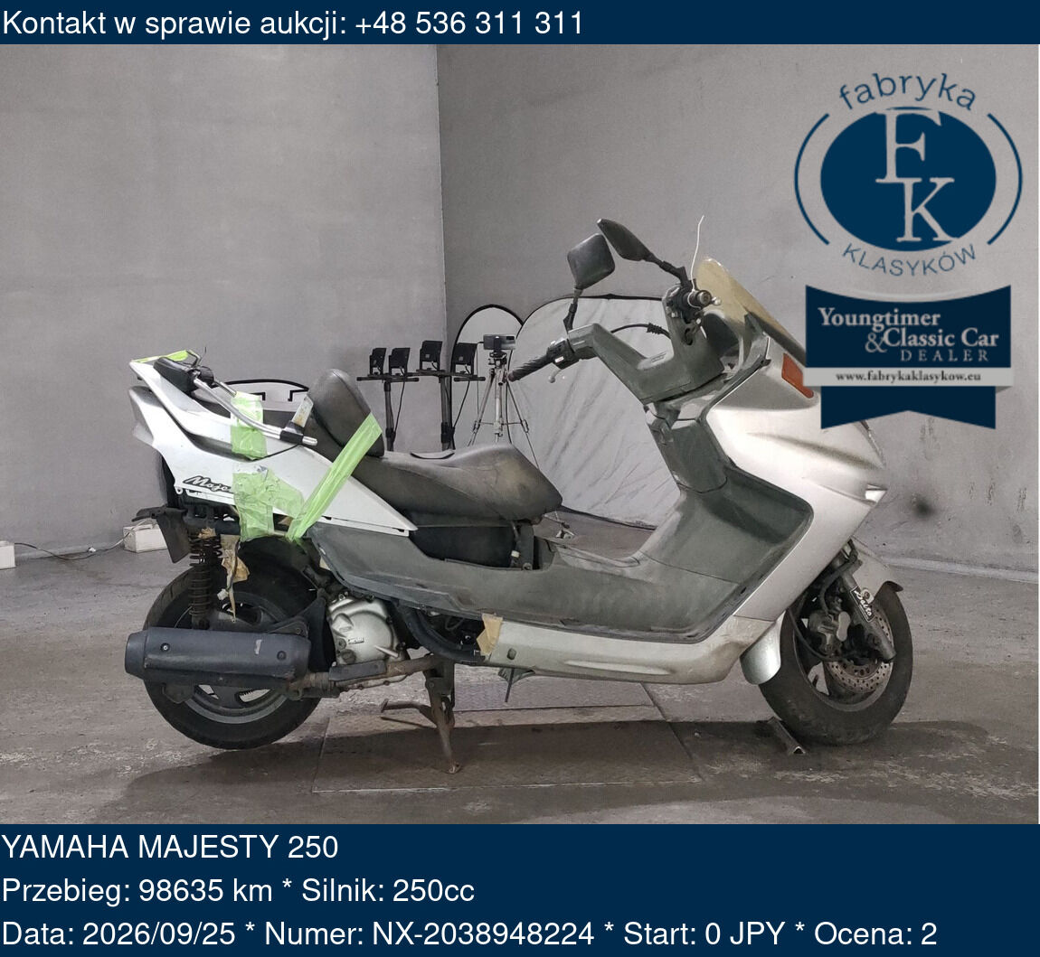 YAMAHA MAJESTY 250  - zdjęcie 2