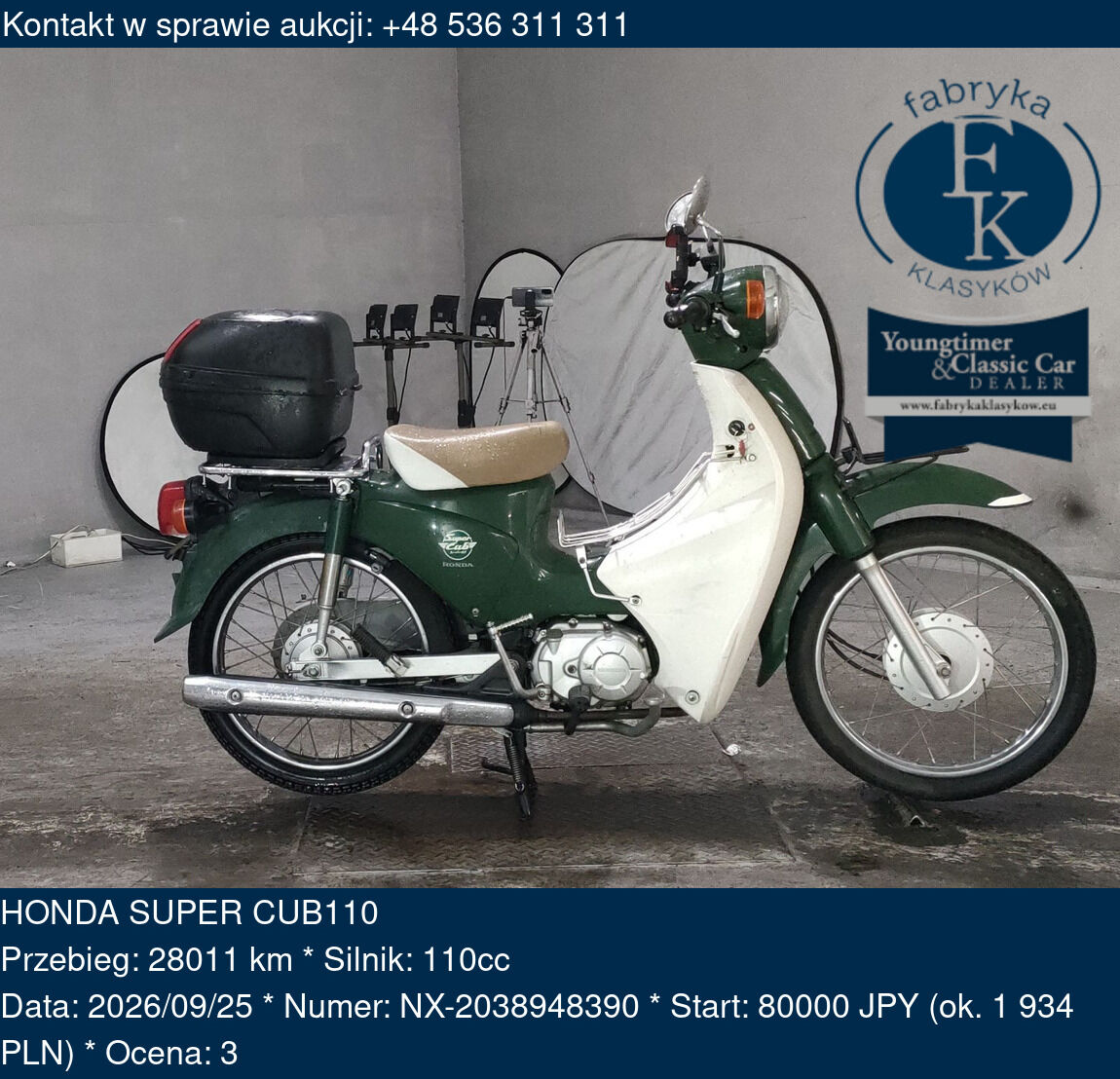 HONDA SUPER CUB110  - zdjęcie 2
