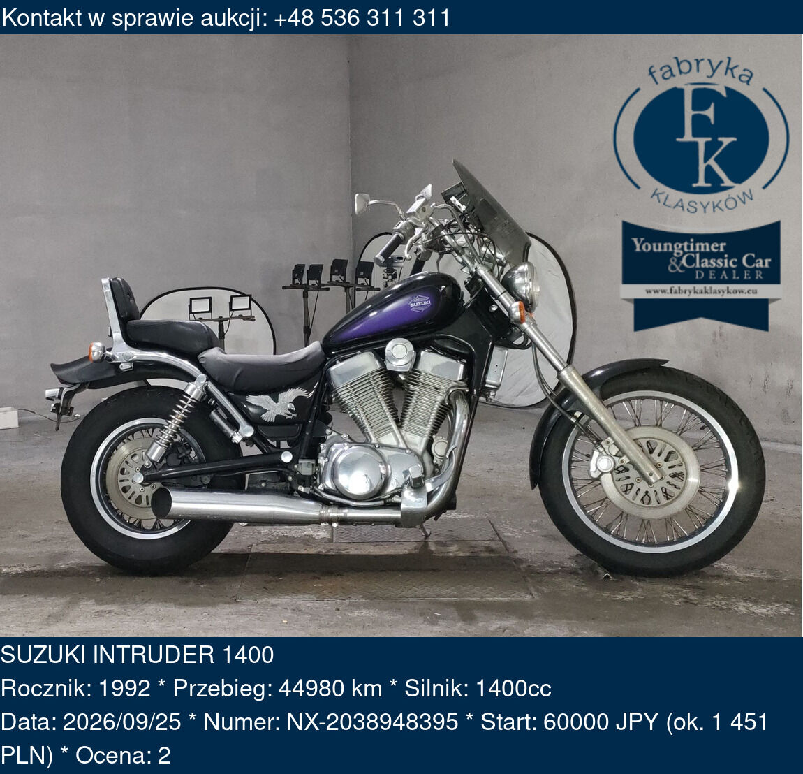 SUZUKI INTRUDER 1400 1992 - zdjęcie 2