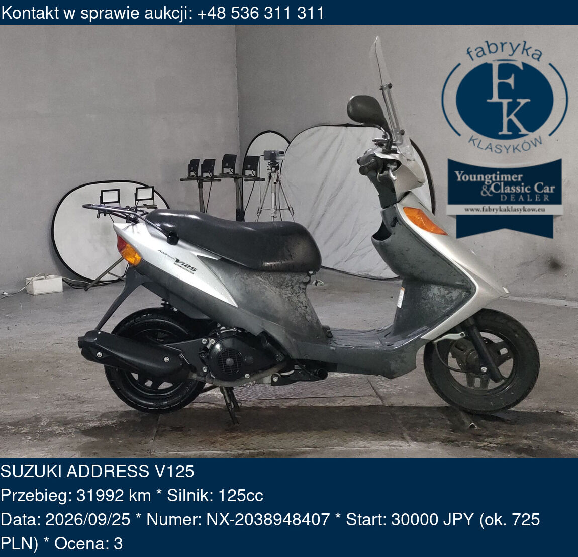 SUZUKI ADDRESS V125  - zdjęcie 2