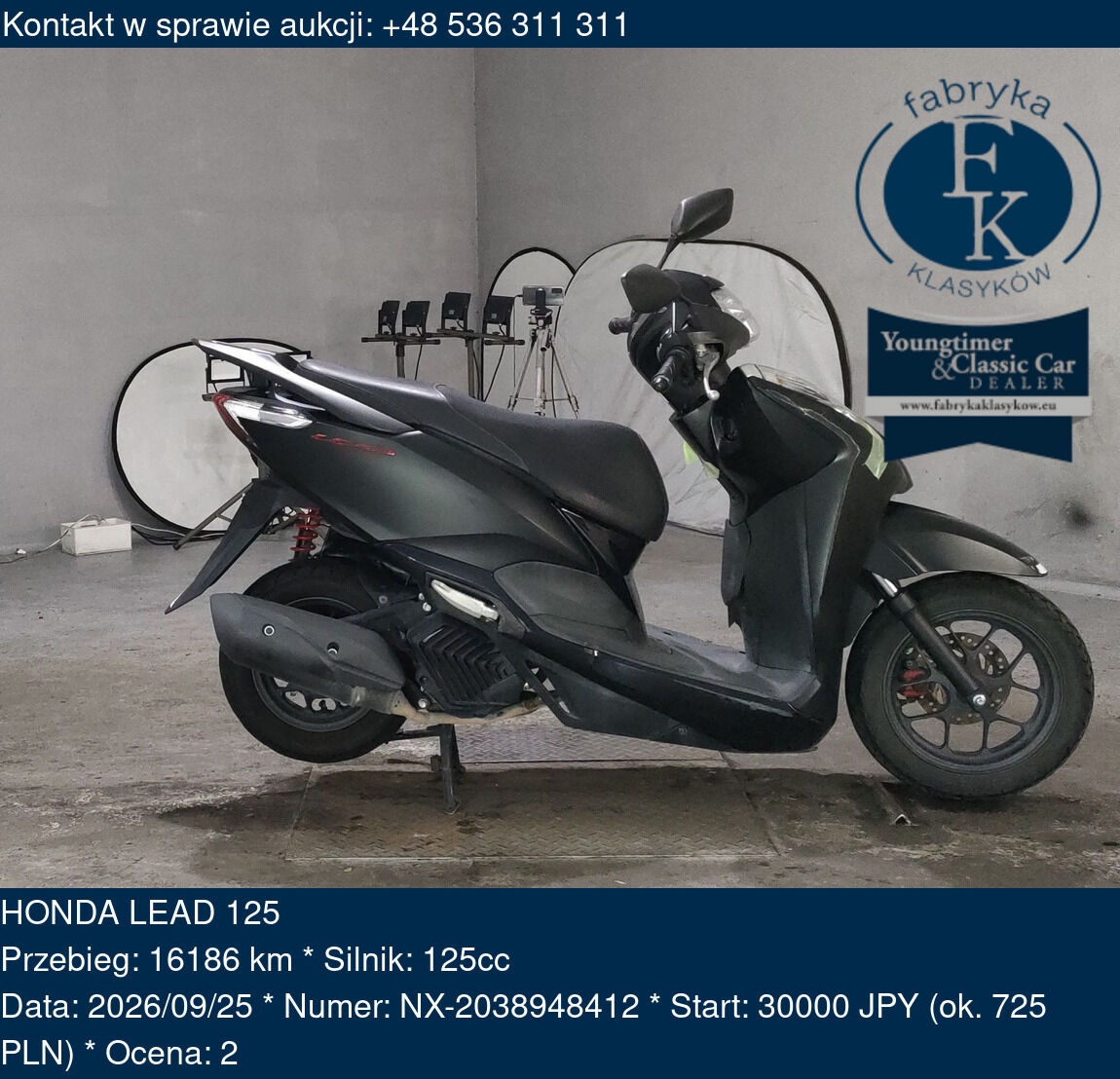 HONDA LEAD 125 - zdjęcie 2