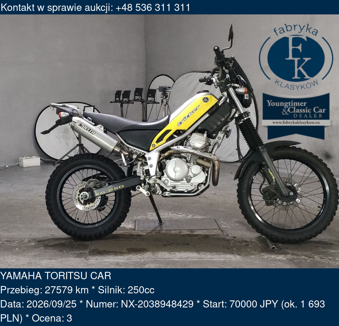YAMAHA TORITSU CAR  - zdjęcie 2