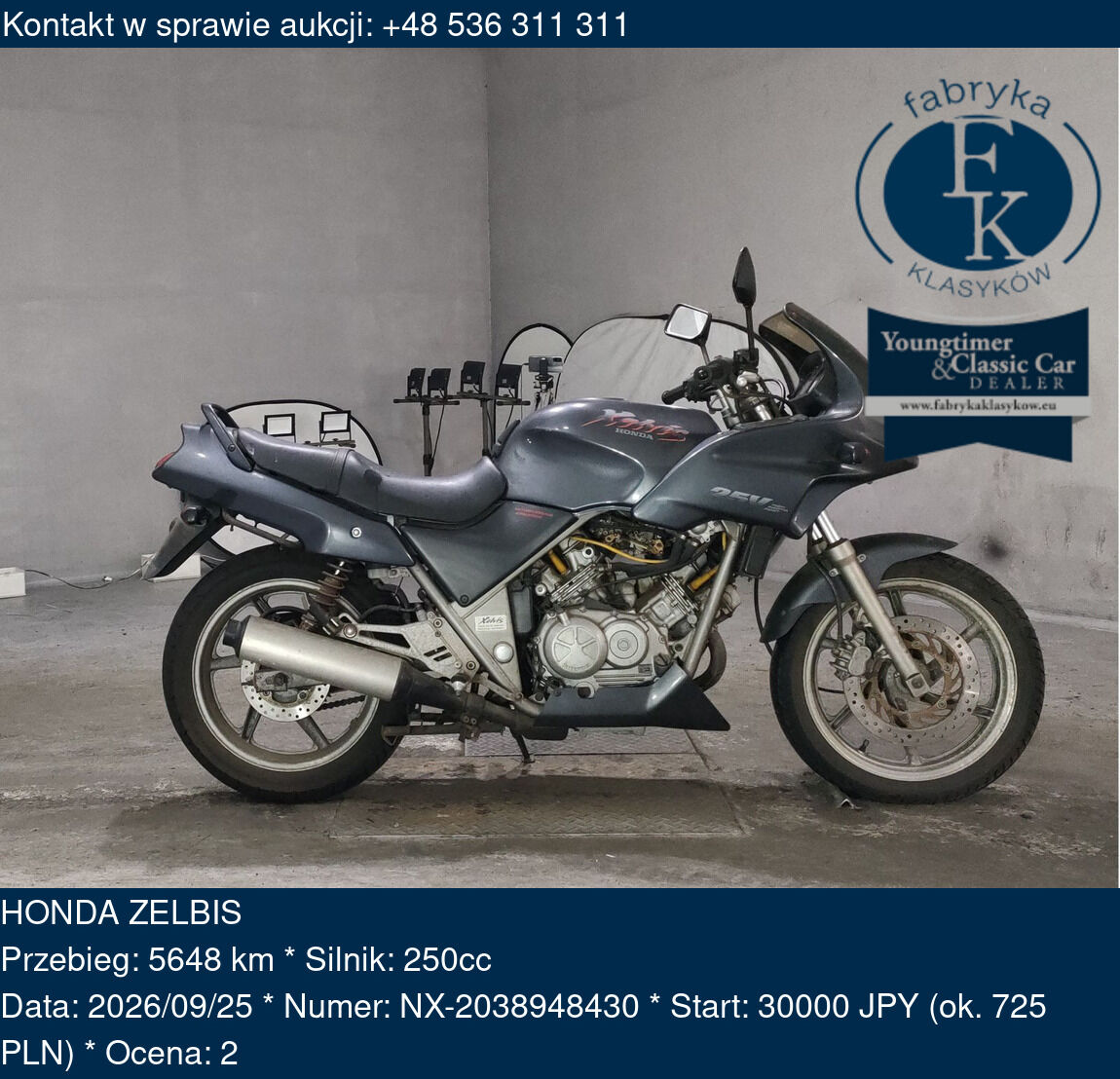 HONDA ZELBIS  - zdjęcie 2