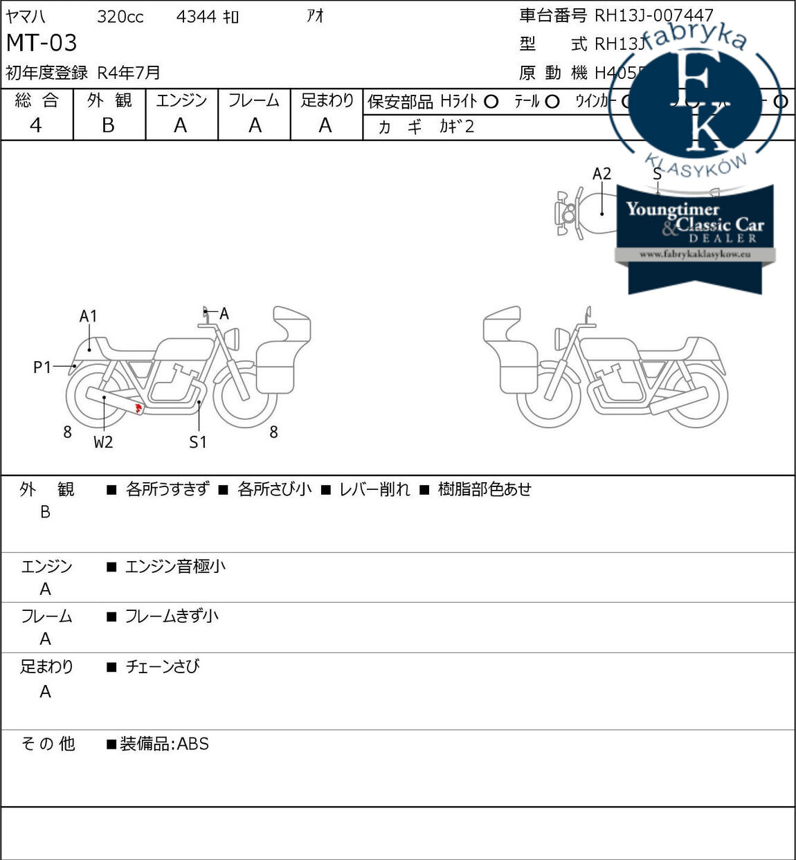 YAMAHA MT-03 2022 - zdjęcie 7