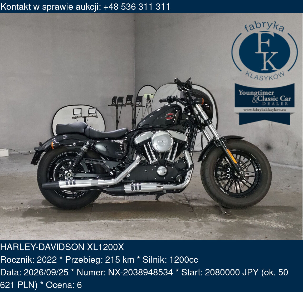 HARLEY-DAVIDSON XL1200X 2022 - zdjęcie 2